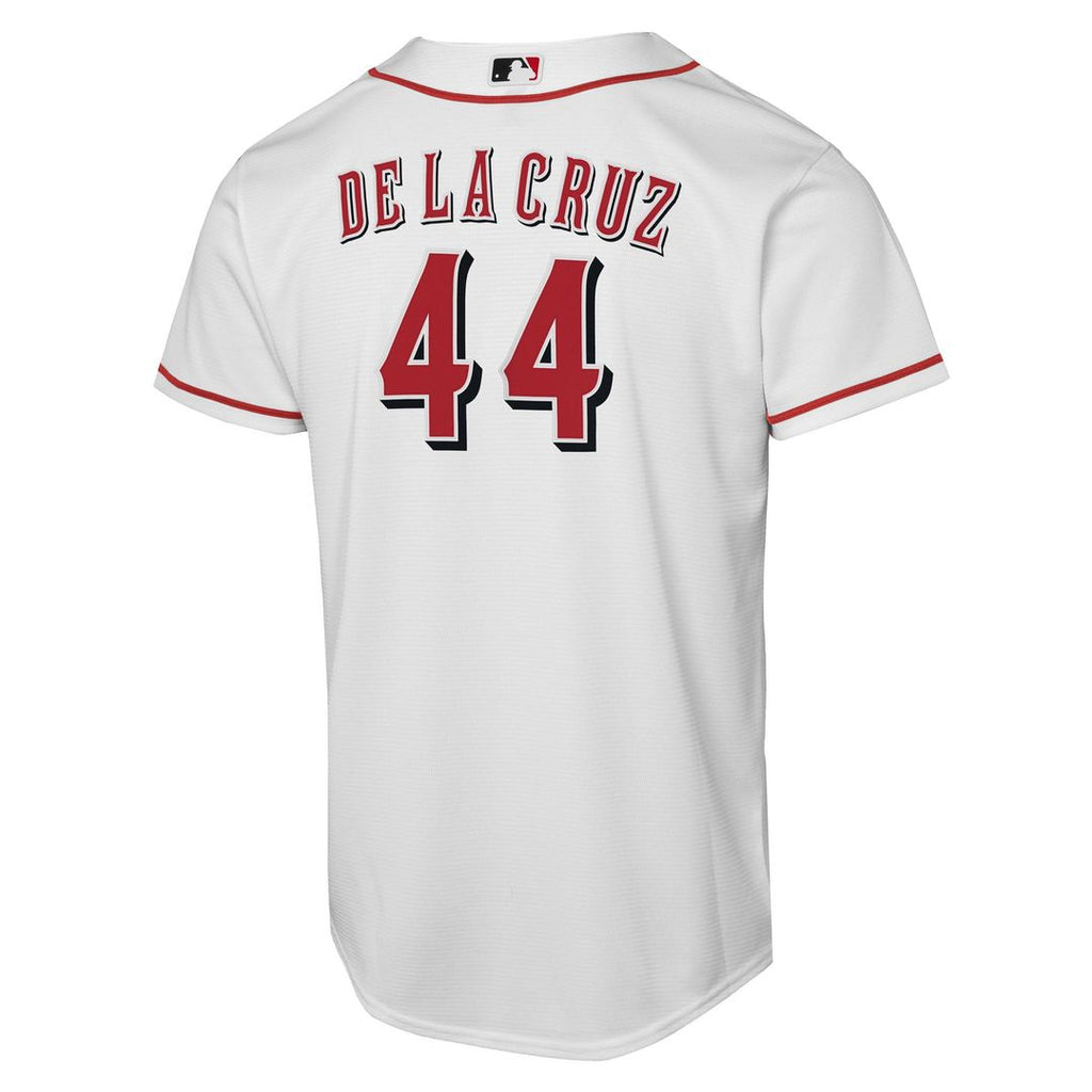 Elly De La Cruz Cincinnati Reds Youth Home Replica Player Jersey - White