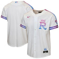 Kansas City Royals Youth 2026 City Connect Stadium Jersey - White