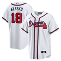 Ryan Klesko Atlanta Braves Home Retired Player Replica Jersey - White