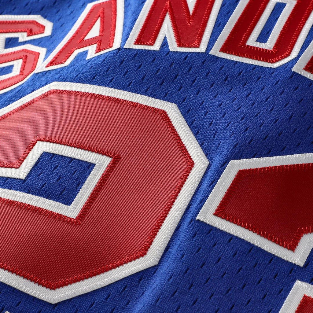 Ryne Sandberg Chicago Cubs Cooperstown Collection 1997 Mesh Batting Practice Button - Up Jersey - Royal
