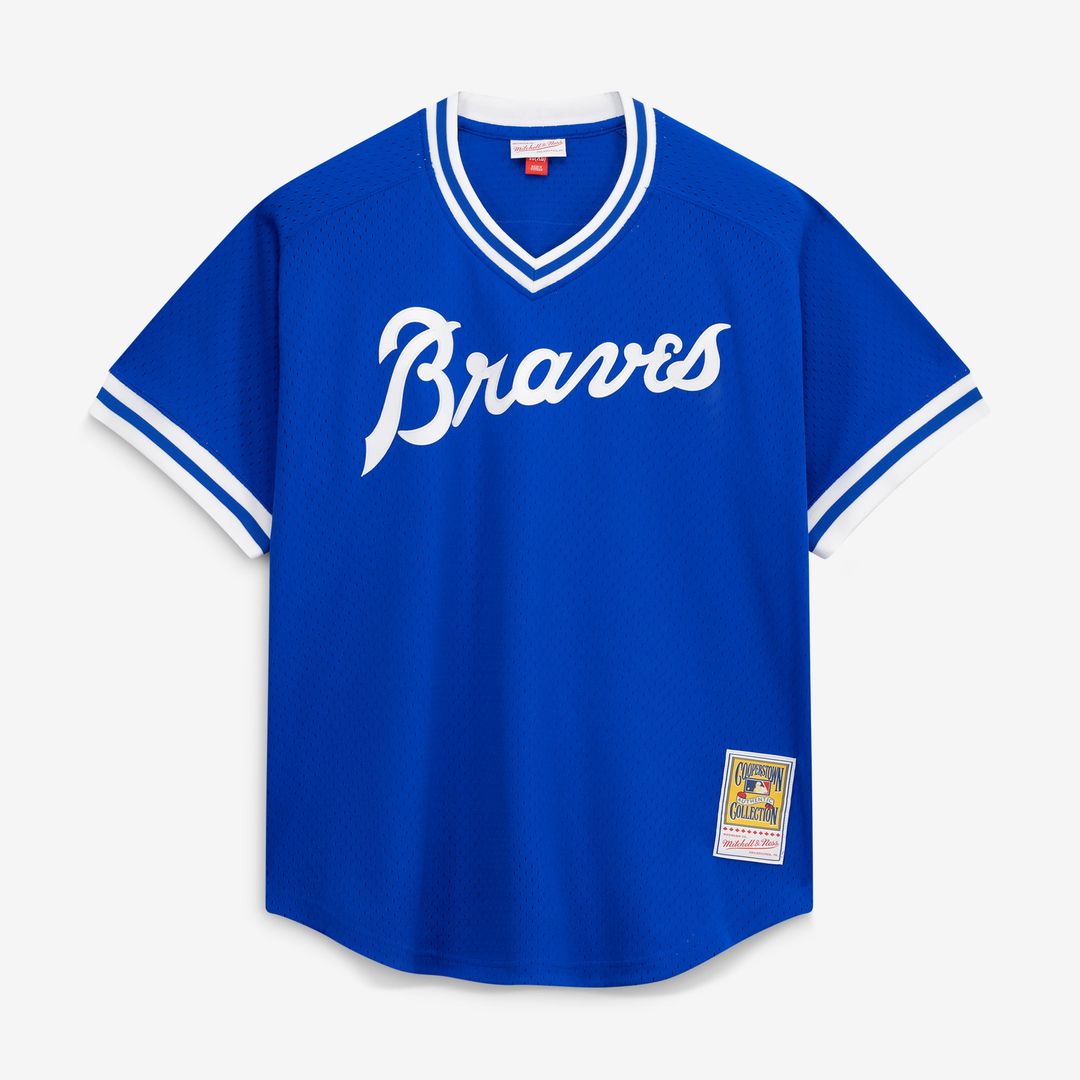 Dale Murphy Atlanta Braves Authentic Batting Practice Jersey - Scarlet