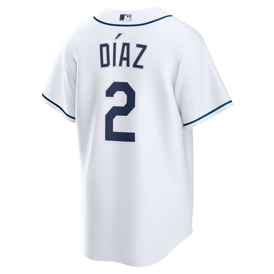 Yandy Díaz Tampa Bay Rays Home Replica Jersey - White