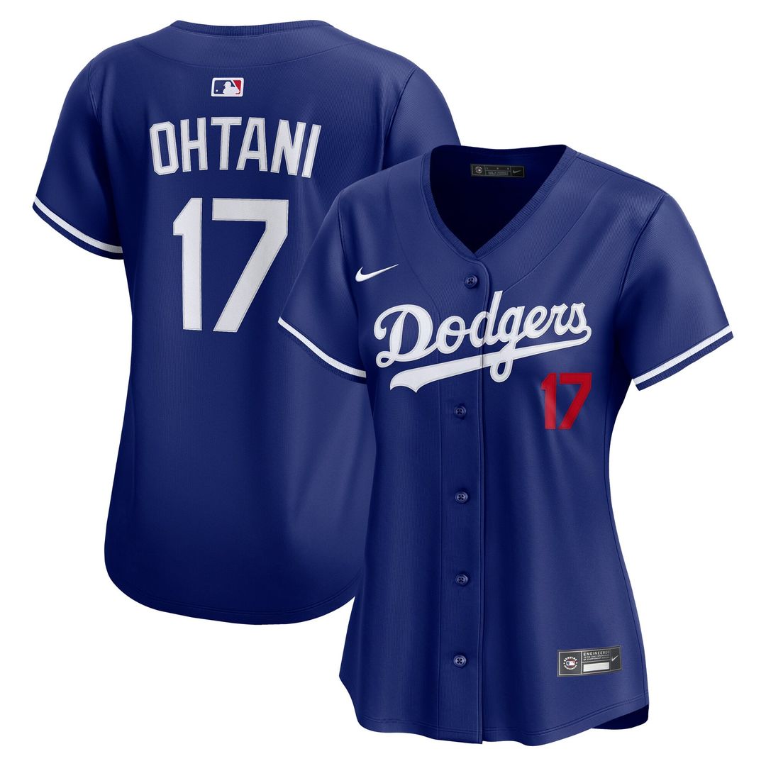 Shohei Ohtani Los Angeles Dodgers Women's Alternate 2 Limited Player Jersey - Royal