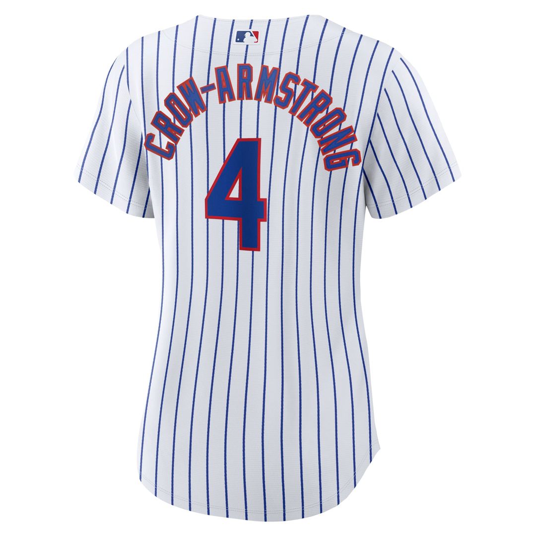Pete Crow - Armstrong Chicago Cubs Women's Home Replica Jersey - White