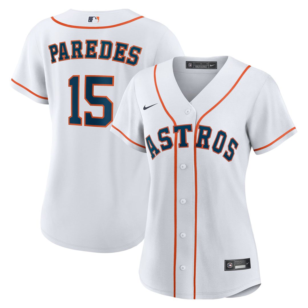 Isaac Paredes Houston Astros Women's Home Replica Jersey - White