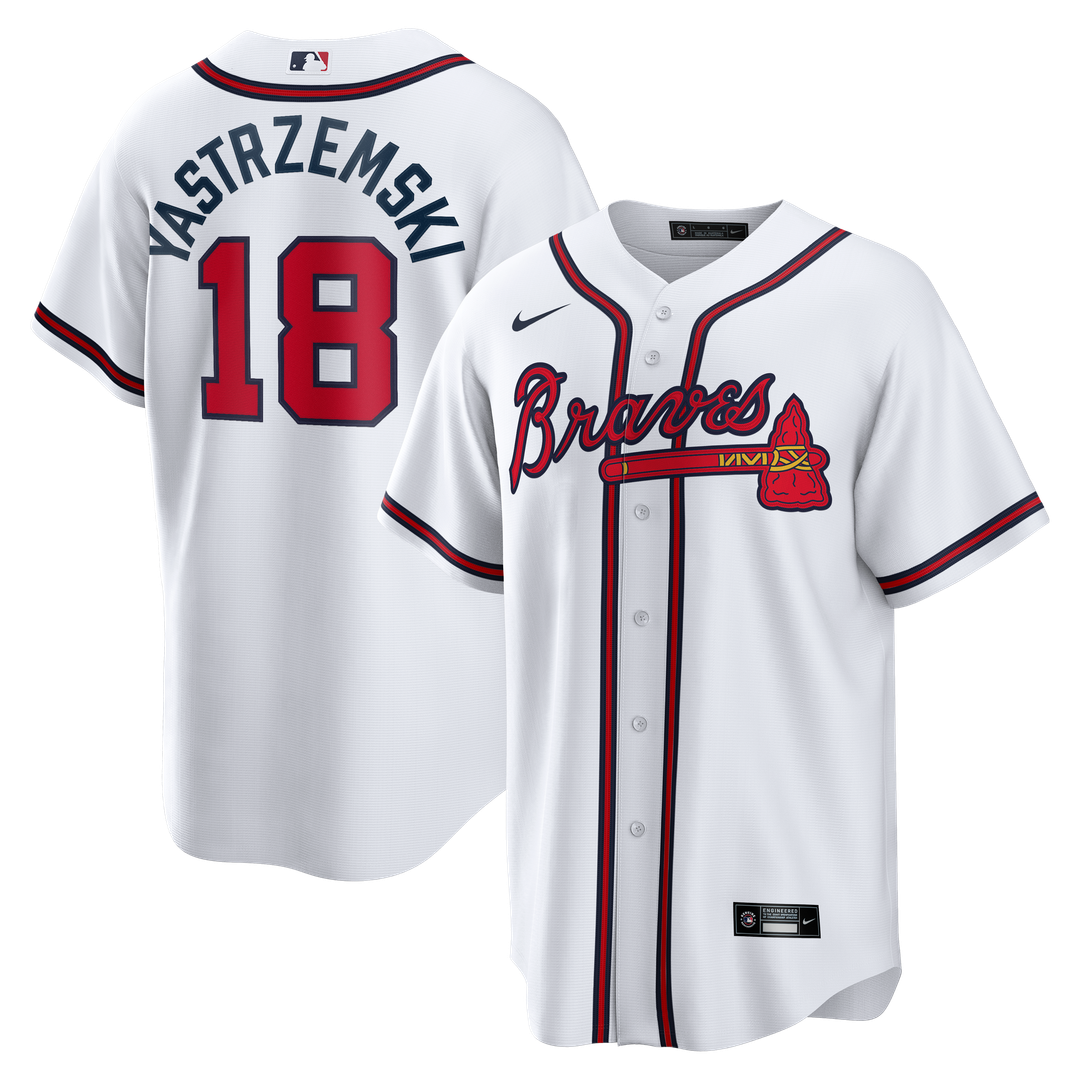 Mike Yastrzemski Atlanta Braves Replica Jersey - White
