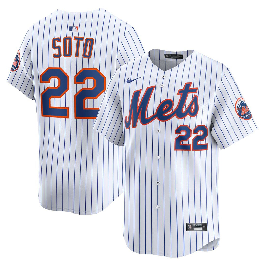 Juan Soto New York Mets Home Limited Player Jersey - White
