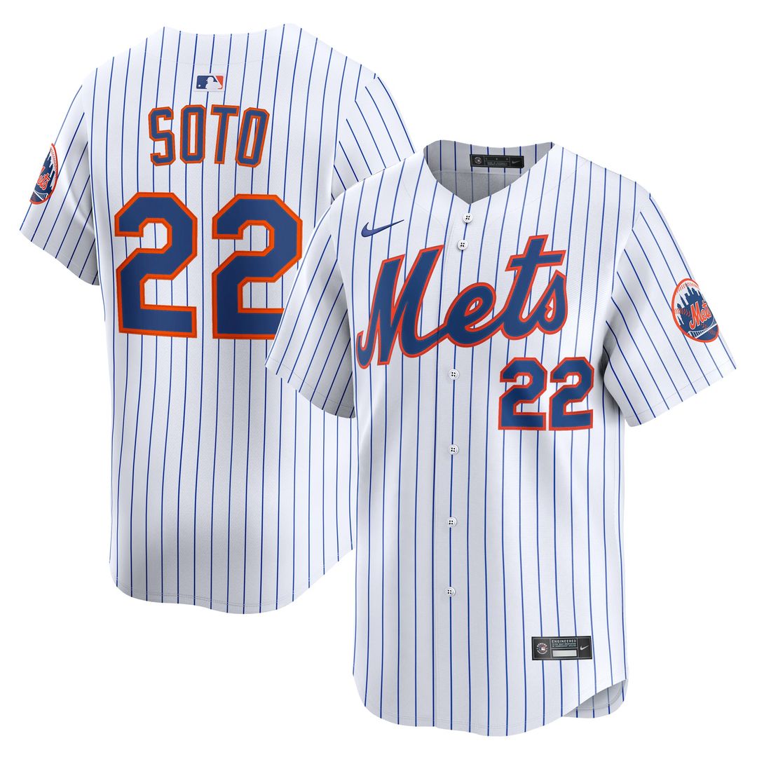 Juan Soto New York Mets Home Limited Player Jersey - White