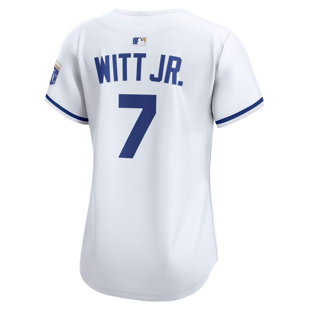 Bobby Witt Jr. Kansas City Royals Women's Home Limited Player Jersey - White
