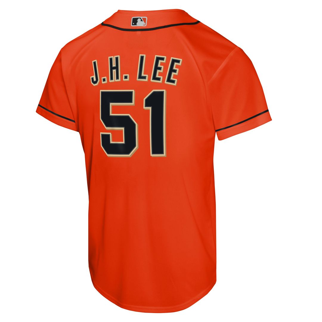 Jung Hoo Lee San Francisco Giants Youth Alternate Replica Jersey - Orange