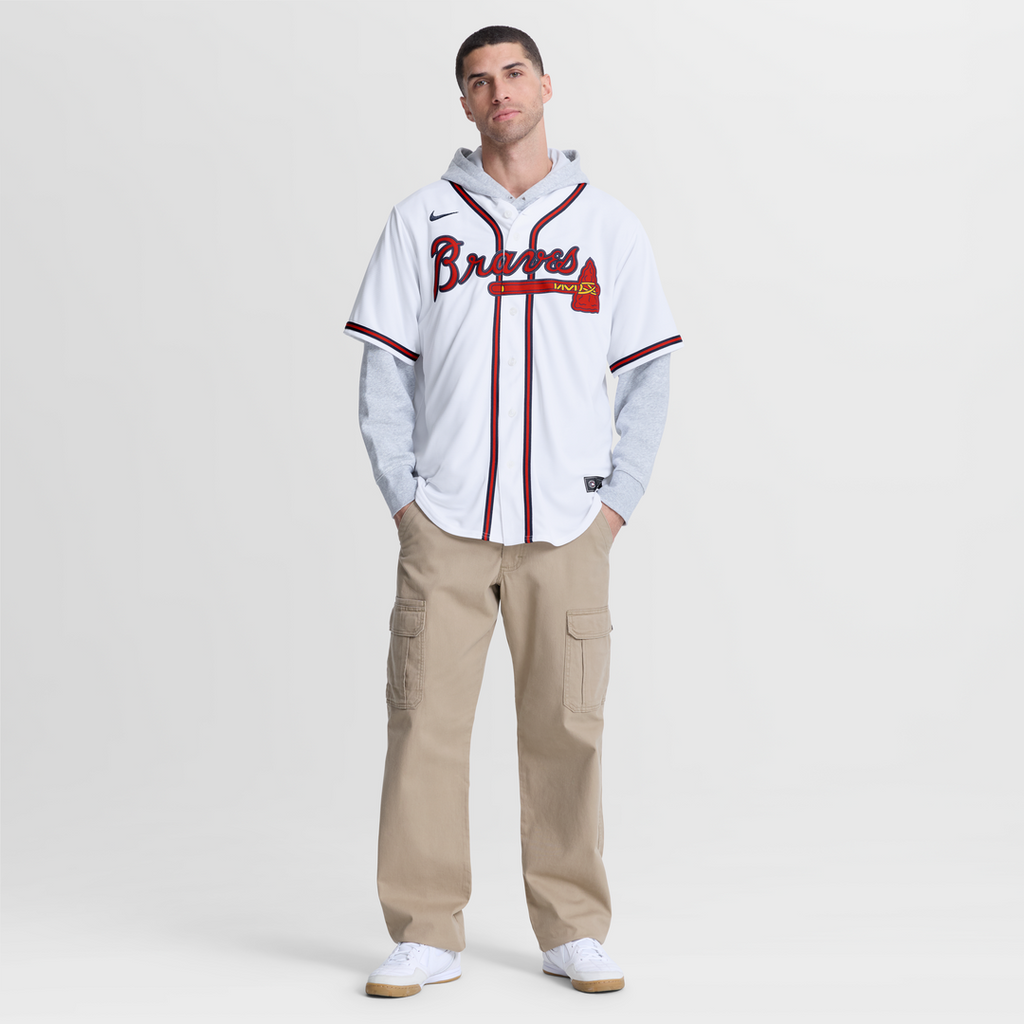 Austin Riley Atlanta Braves Home Replica Jersey - White