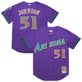 Randy Johnson Arizona Diamondbacks 2000 Throwback Authentic Jersey - Purple