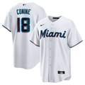 Griffin Conine Miami Marlins Home Replica Jersey - White