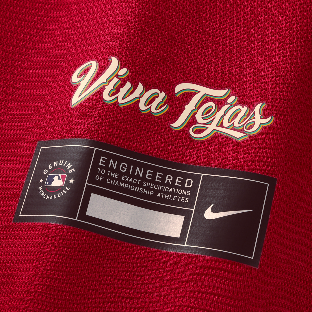 Texas Rangers 2026 City Connect Stadium Jersey - Red