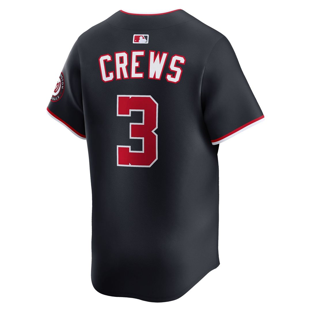 Dylan Crews Washington Nationals Alternate Limited Jersey - Navy