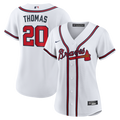 Lane Thomas Atlanta Braves Women's Home Replica Jersey - White