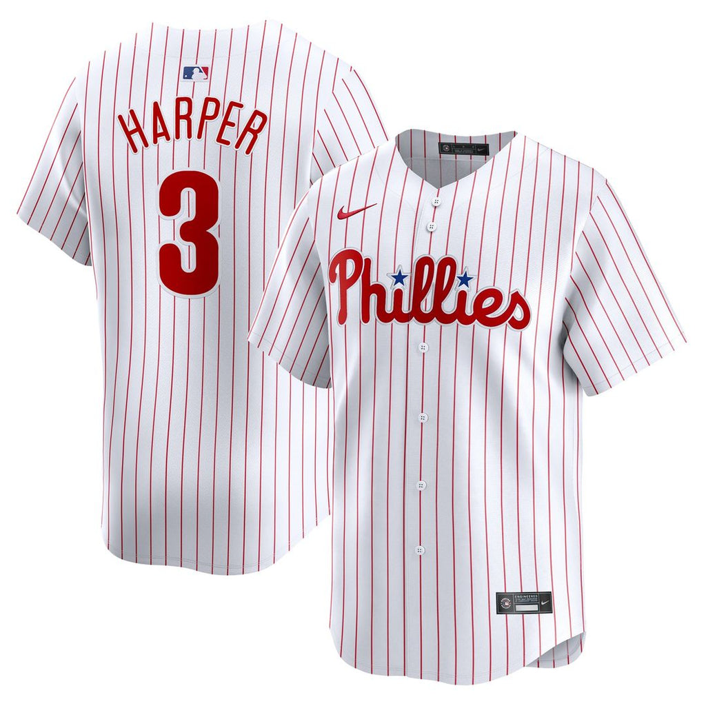 Bryce Harper Philadelphia Phillies Youth Home Limited Player Jersey - White