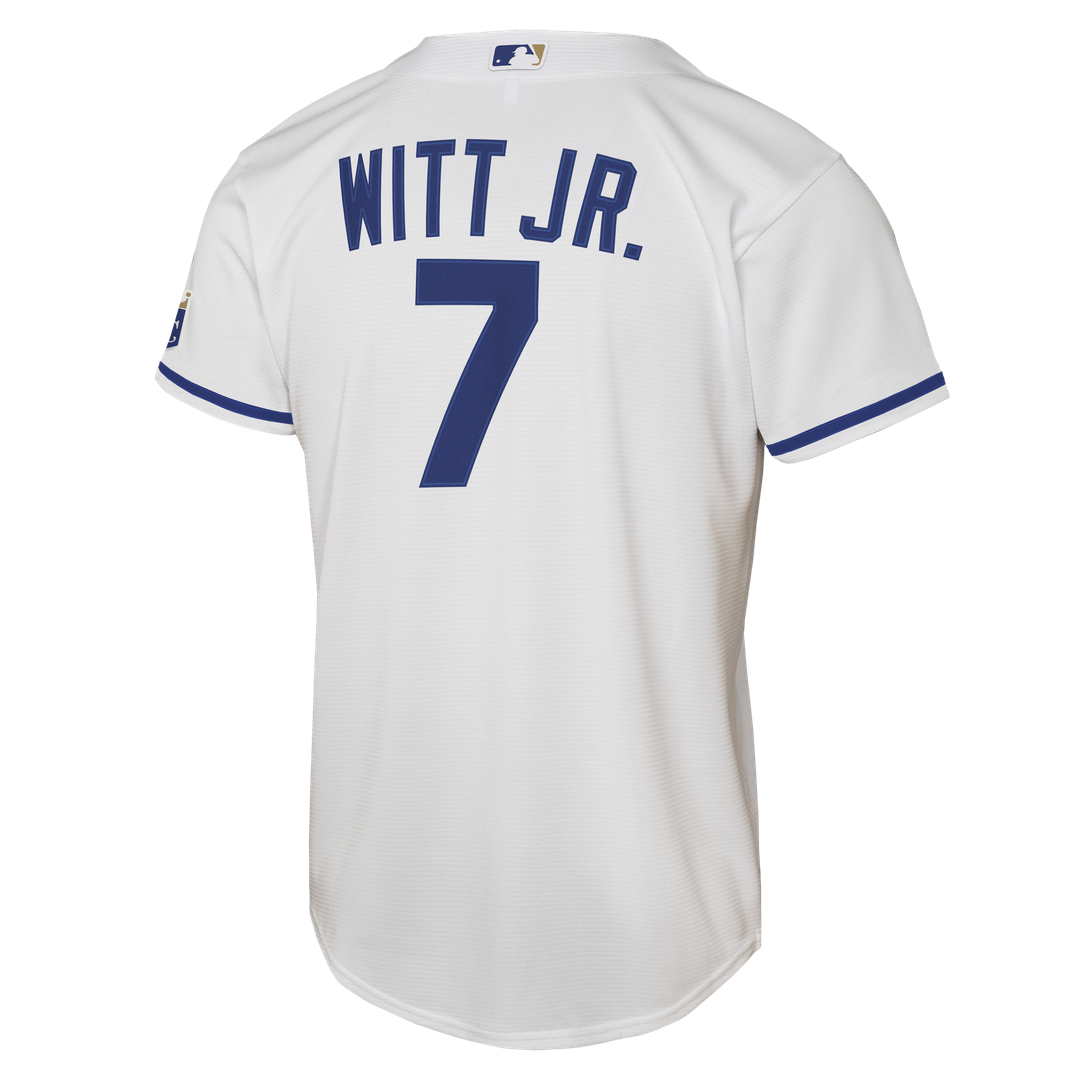 Bobby Witt Jr. Kansas City Royals Youth Home Stadium Jersey - White