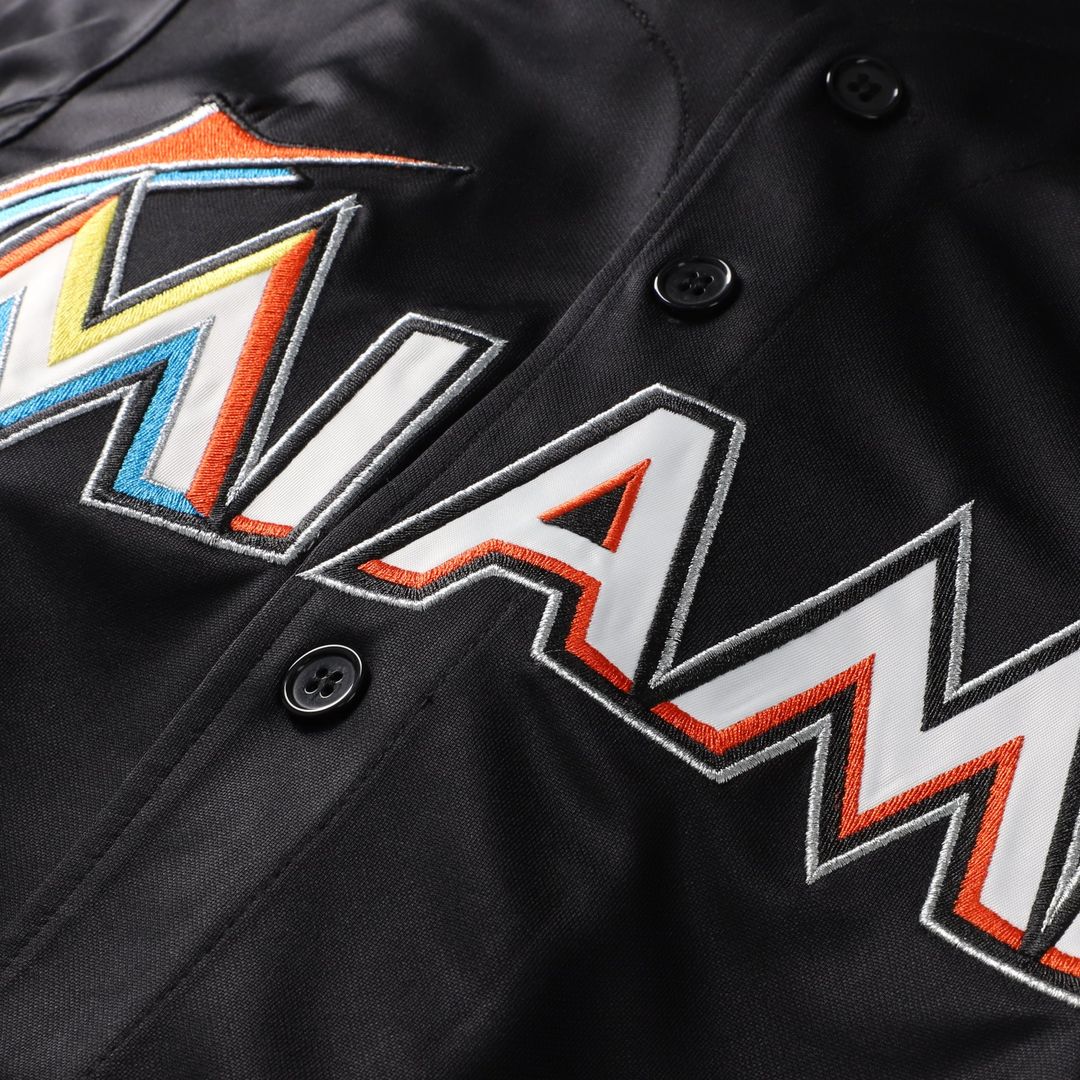 Jose Fernandez Miami Marlins Authentic Batting Practice Jersey - Black