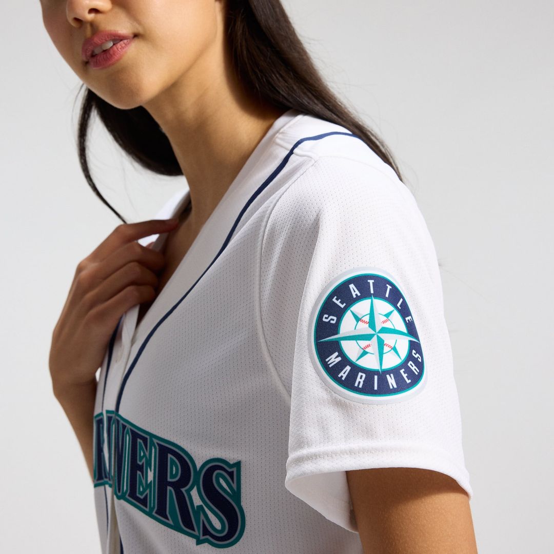 Cal Raleigh Seattle Mariners Women's Home Limited Player Jersey - White
