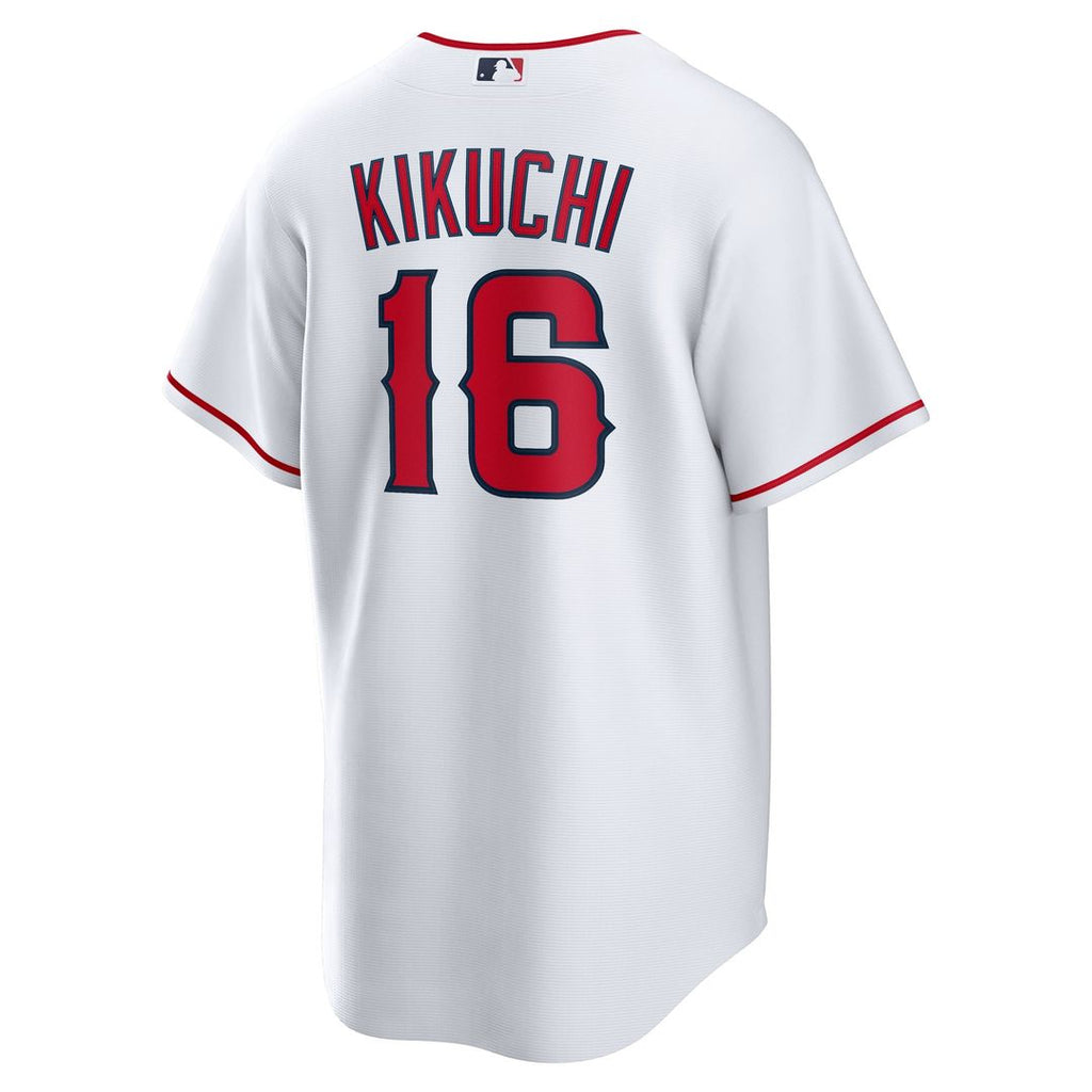 Yusei Kikuchi Los Angeles Angels Home Replica Jersey - White