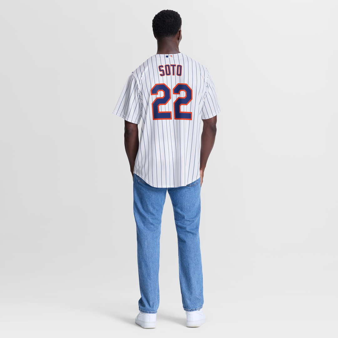 Juan Soto New York Mets Home Replica Jersey - White