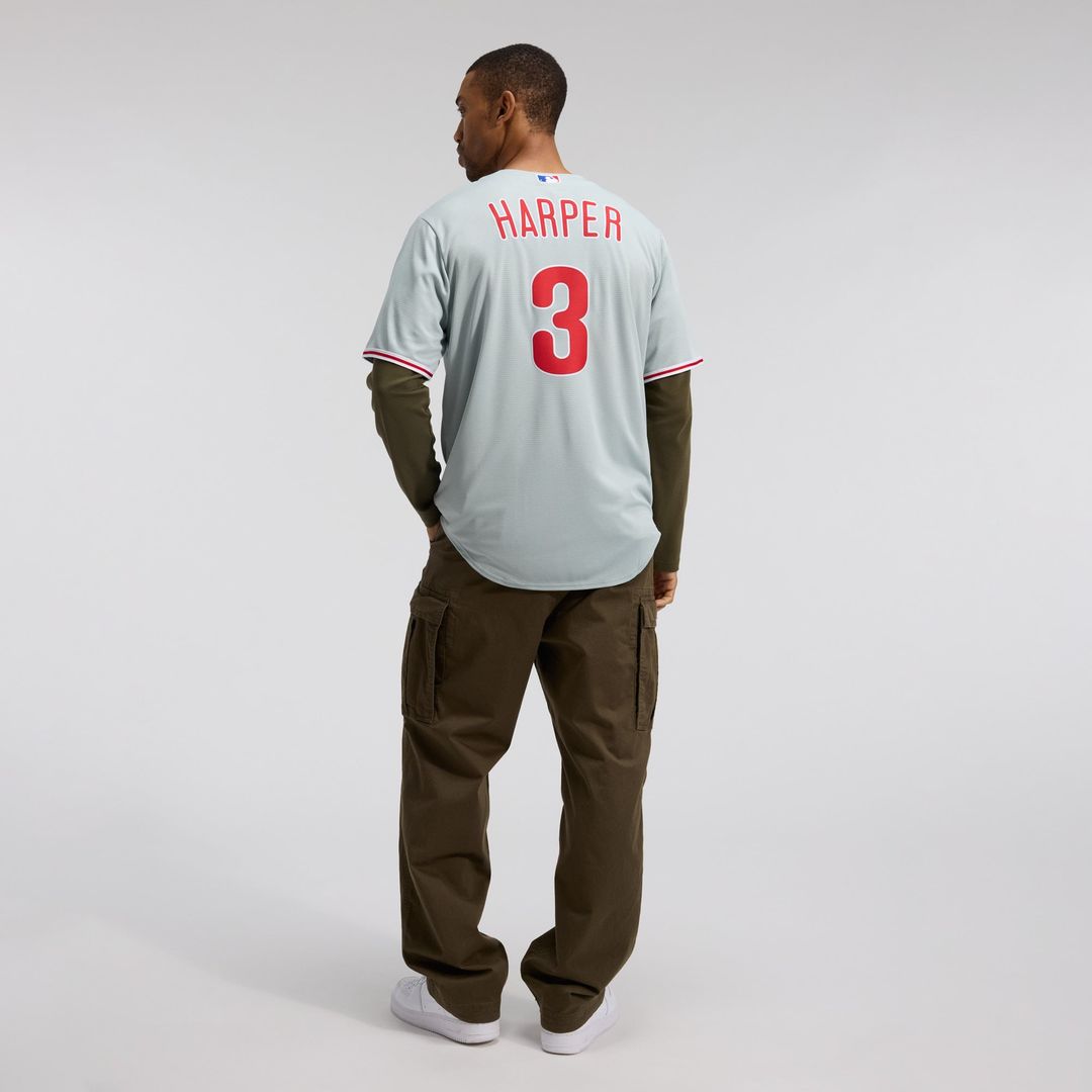 Bryce Harper Philadelphia Phillies Road Replica Jersey - Gray