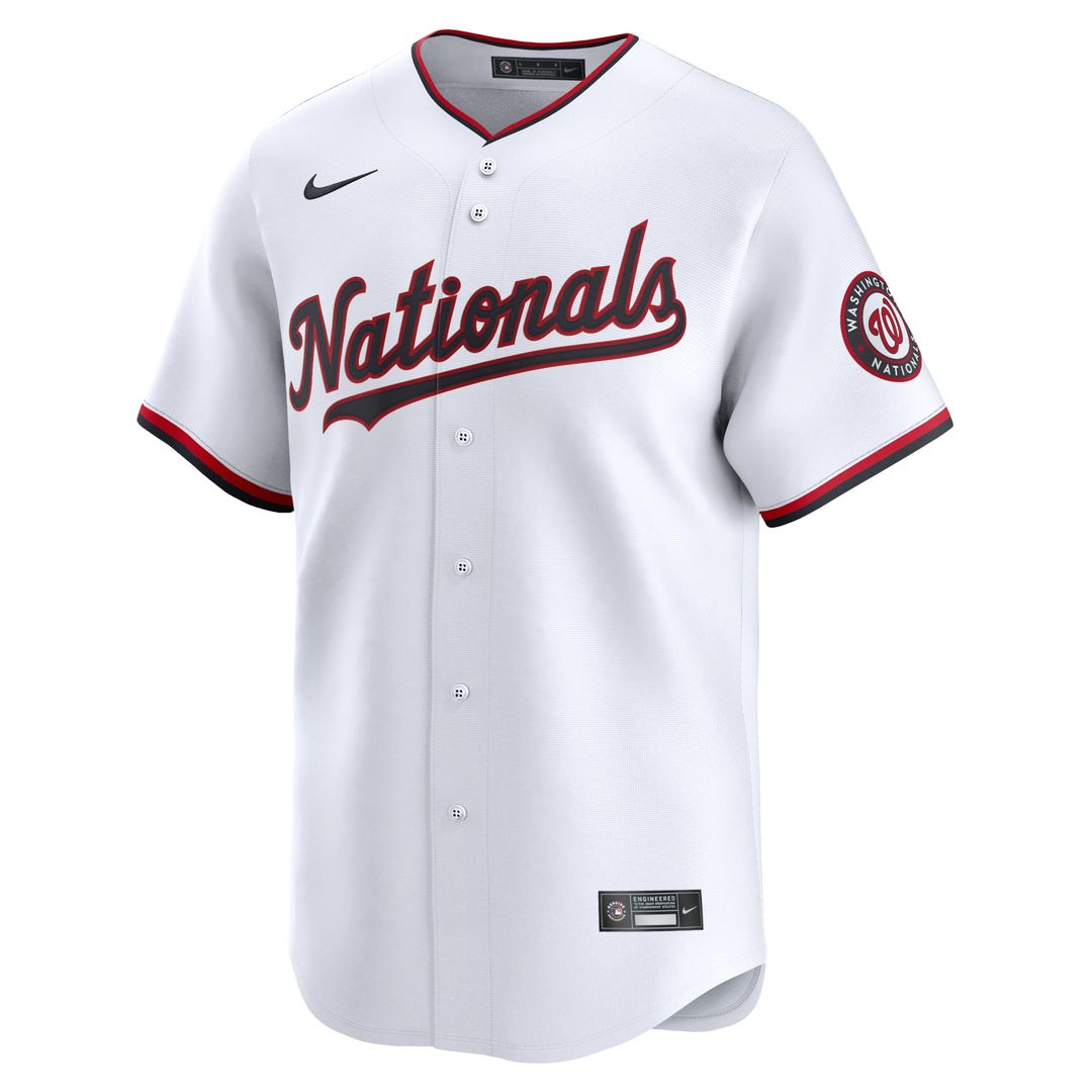 CJ Abrams Washington Nationals Home Limited Player Jersey - White