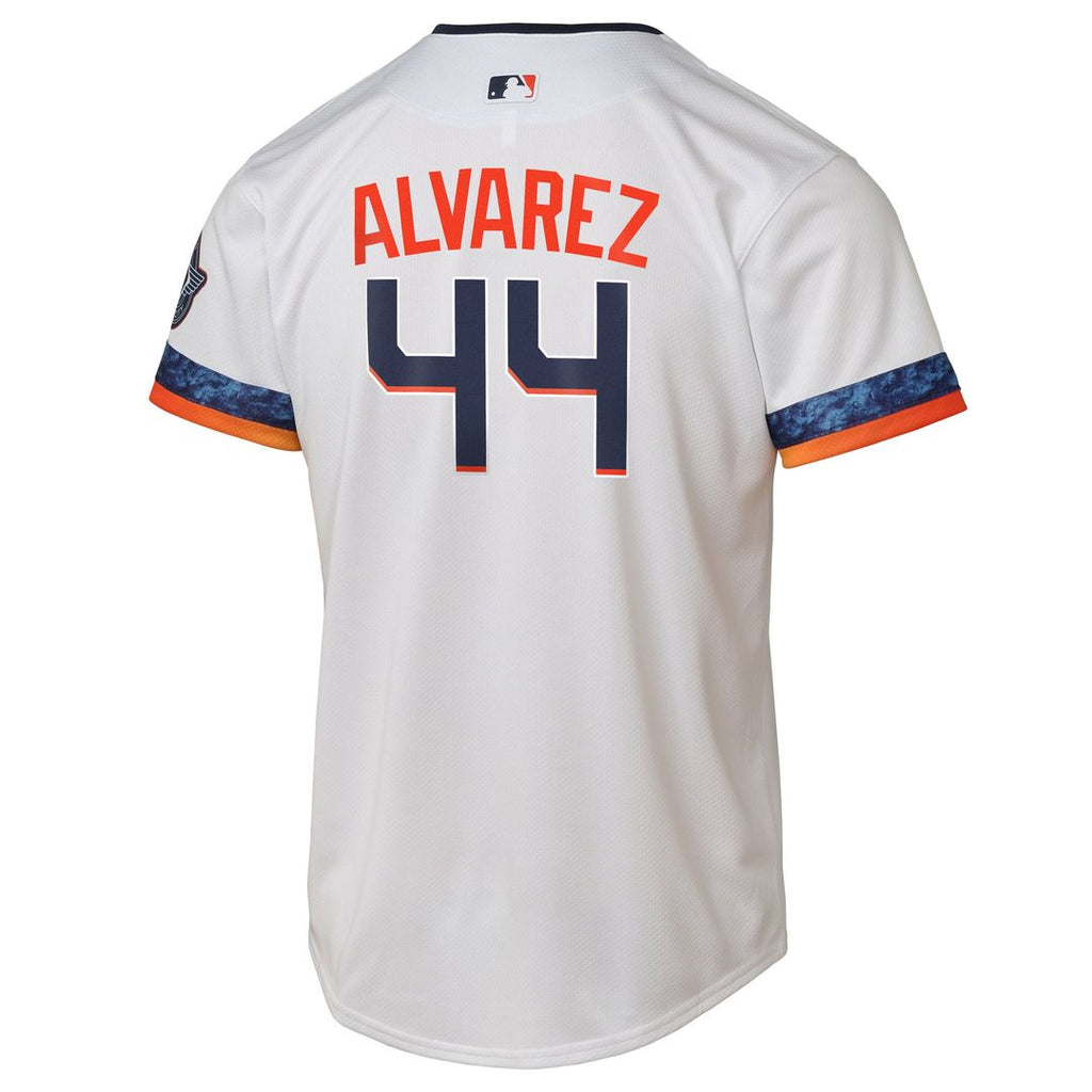 Yordan Alvarez Houston Astros Youth 2025 City Connect Limited Player Jersey - White