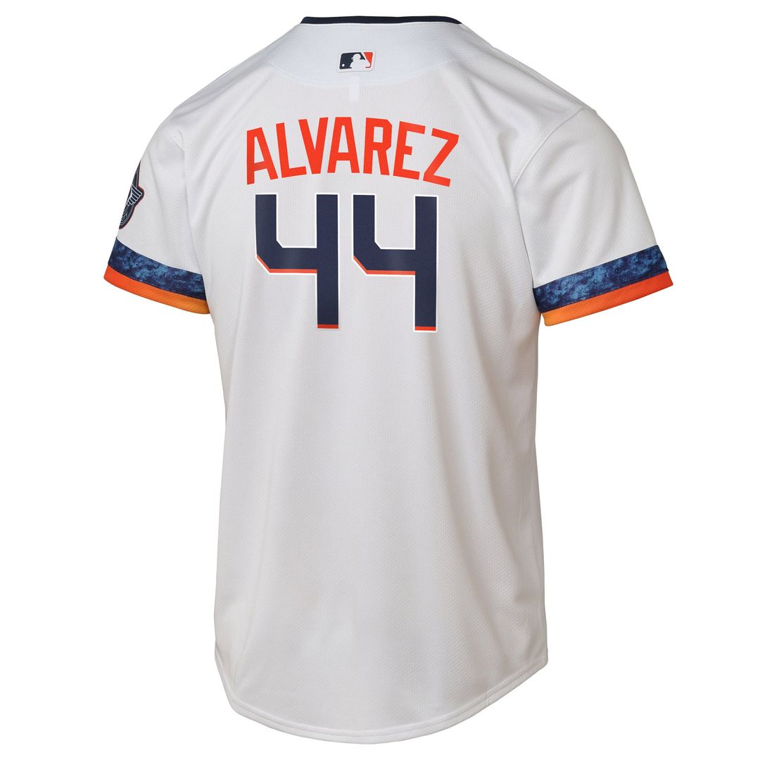 Yordan Alvarez Houston Astros Youth 2025 City Connect Limited Player Jersey - White