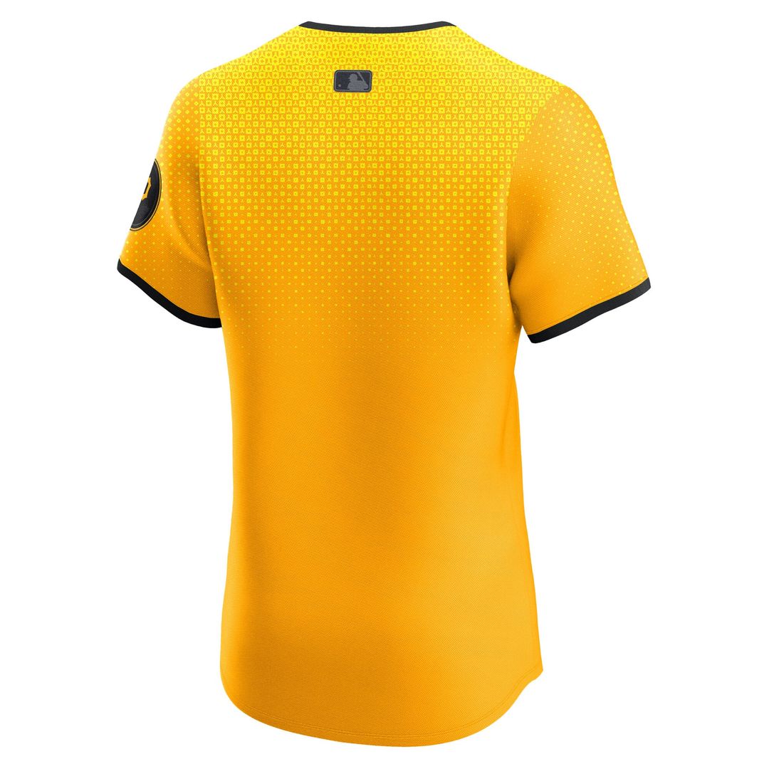 Pittsburgh Pirates City Connect Elite Jersey - Gold
