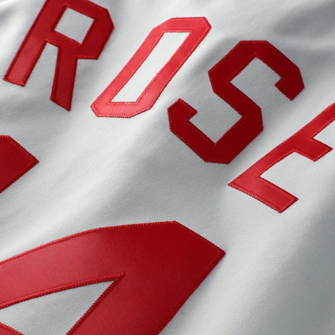 Pete Rose Cincinnati Reds 1976 Authentic Jersey - Gray