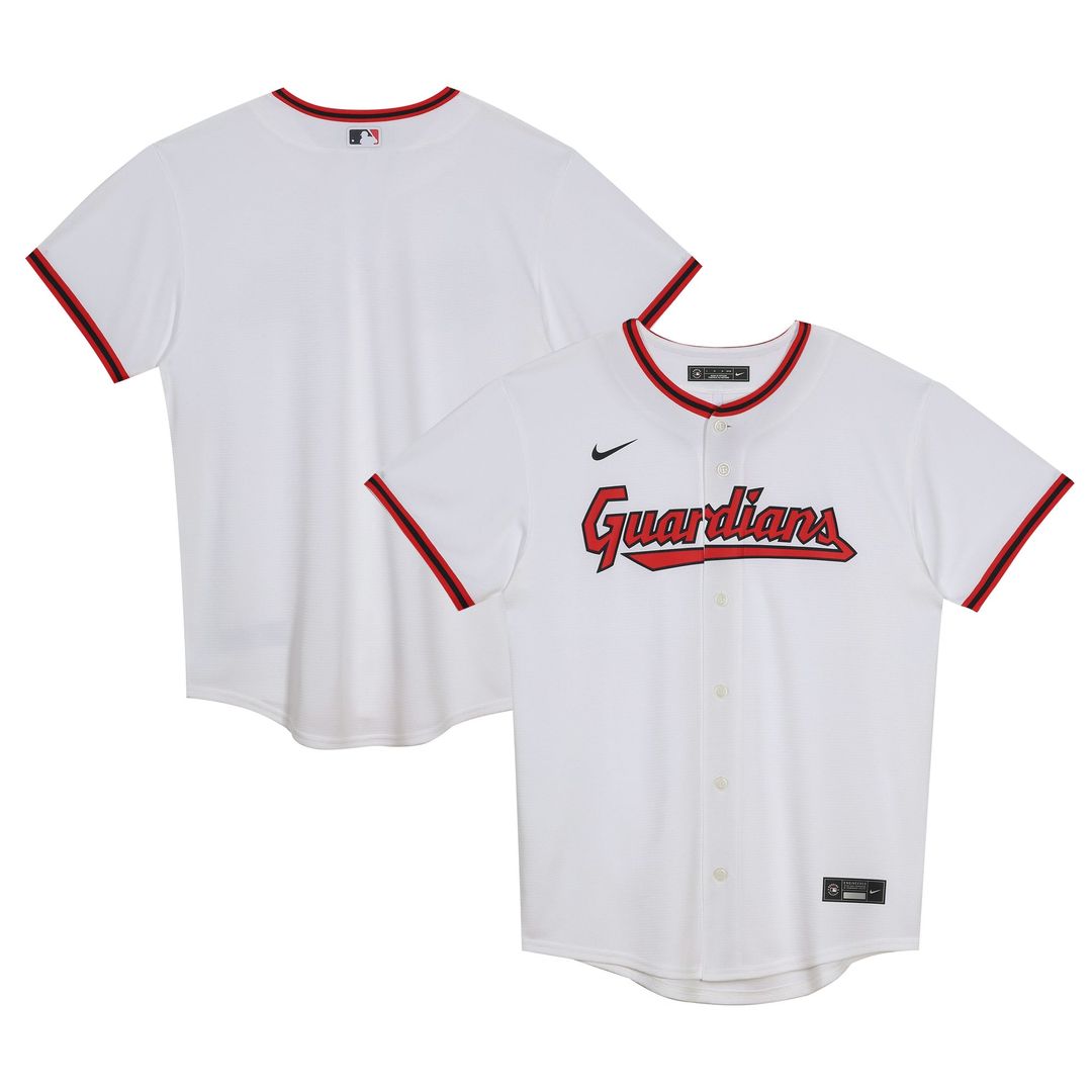 Cleveland Guardians Toddler Home Blank Replica Jersey - White