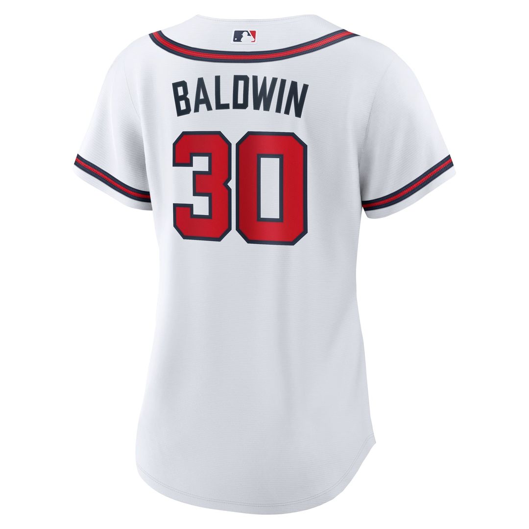 Drake Baldwin Atlanta Braves Women's Home Replica Jersey - White