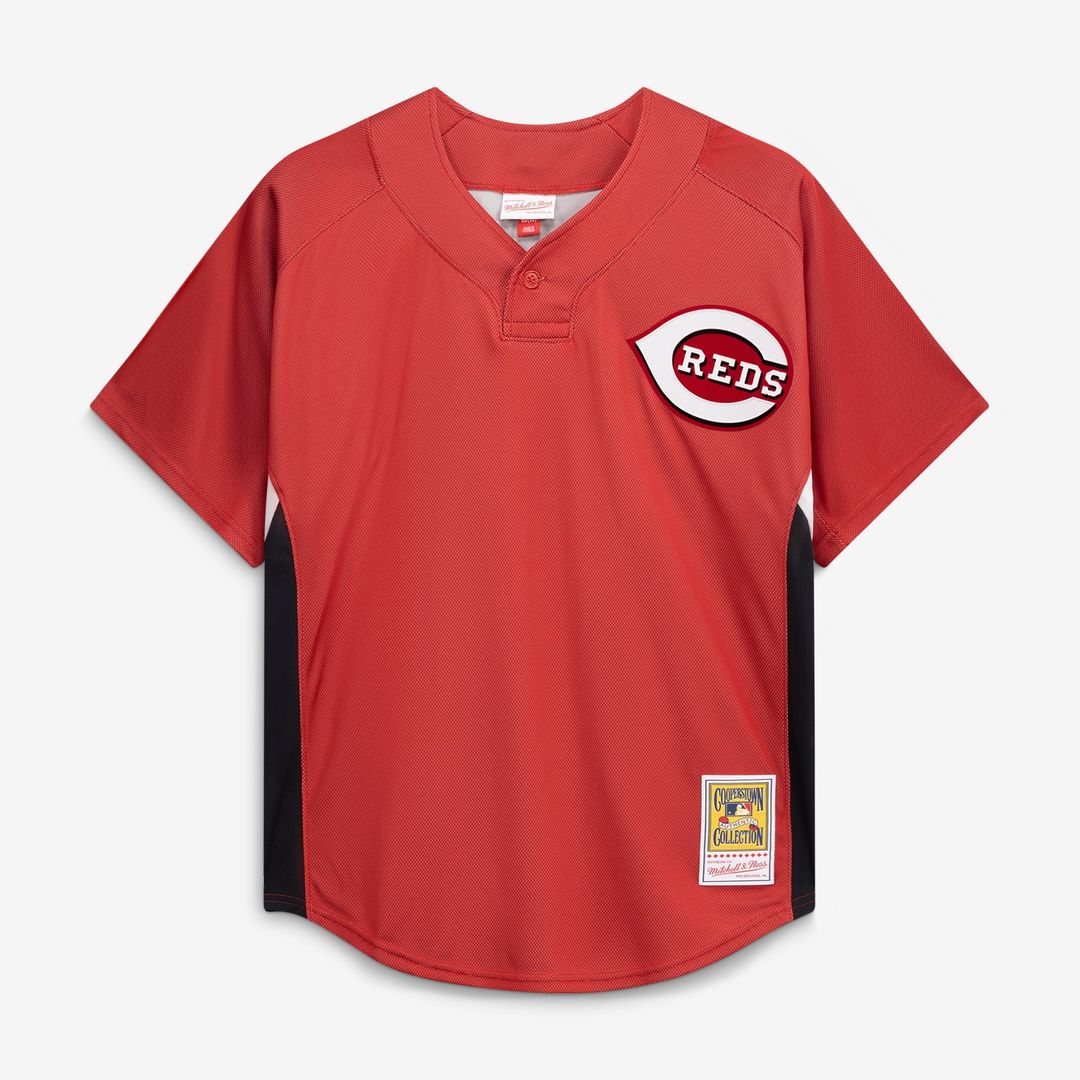 Ken Griffey Jr. Cincinnati Reds Authentic Batting Practice Jersey - Red