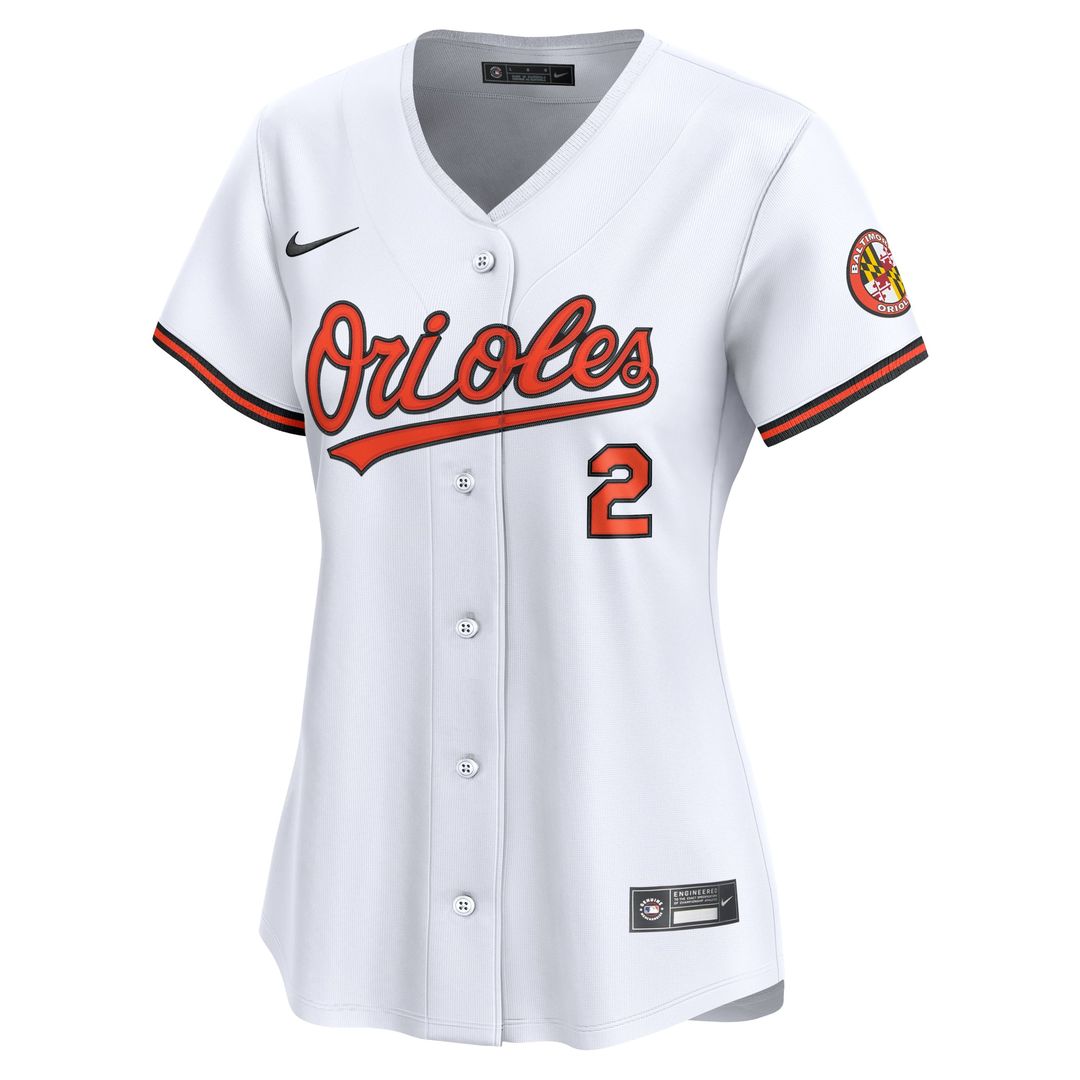 Gunnar Henderson Baltimore Orioles Women's Home Limited Player Jersey - White