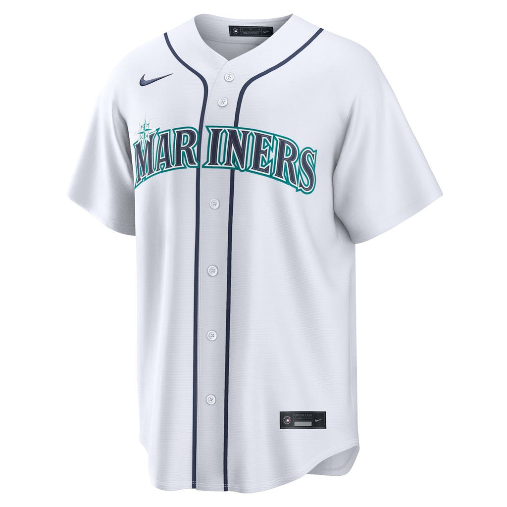 Luke Raley Seattle Mariners Home Replica Jersey - White