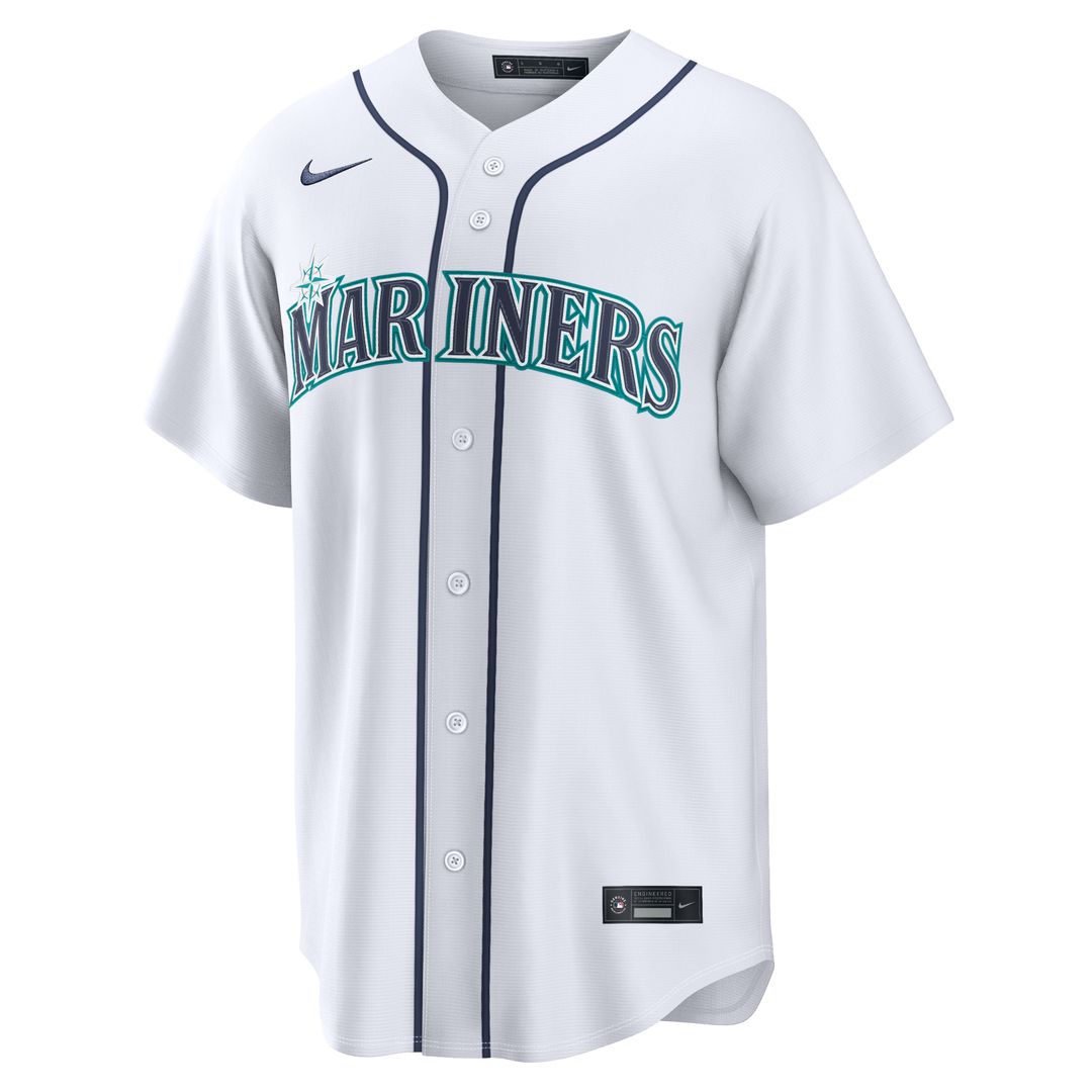 Luke Raley Seattle Mariners Home Replica Jersey - White