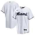 Miami Marlins Home Big & Tall Replica Jersey - White