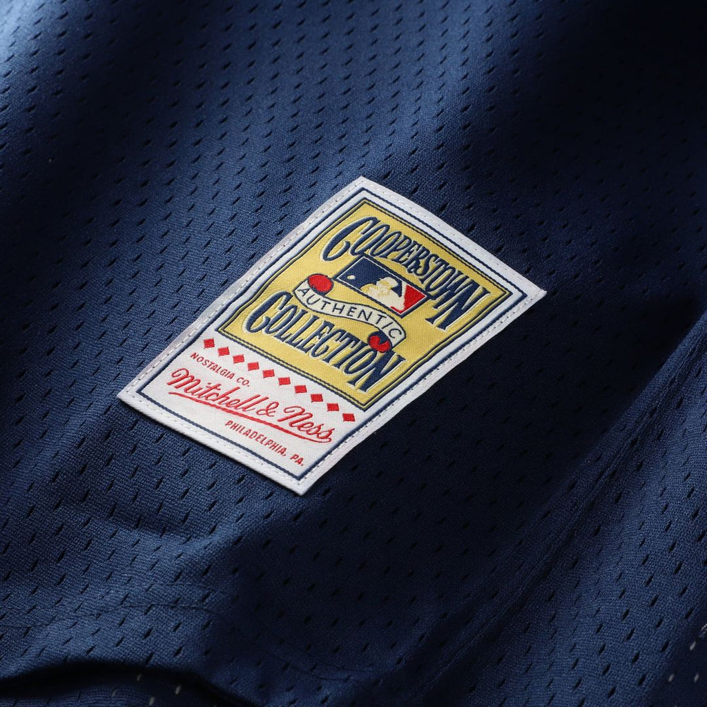 Mariano Rivera New York Yankees Cooperstown Collection Big & Tall Mesh Batting Practice Jersey - Navy