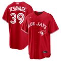 Trey Yesavage Toronto Blue Jays Canada Day Replica Jersey - Red