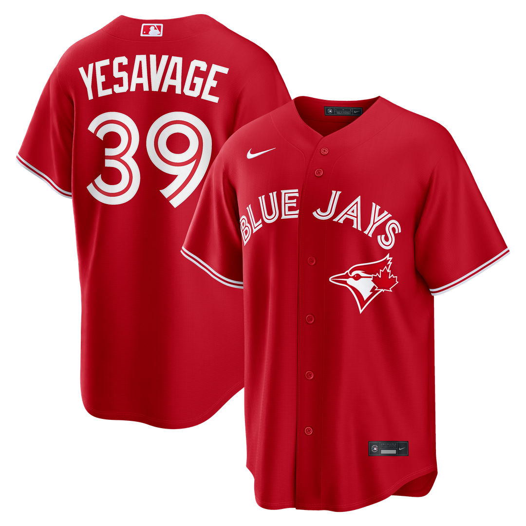 Trey Yesavage Toronto Blue Jays Canada Day Replica Jersey - Red