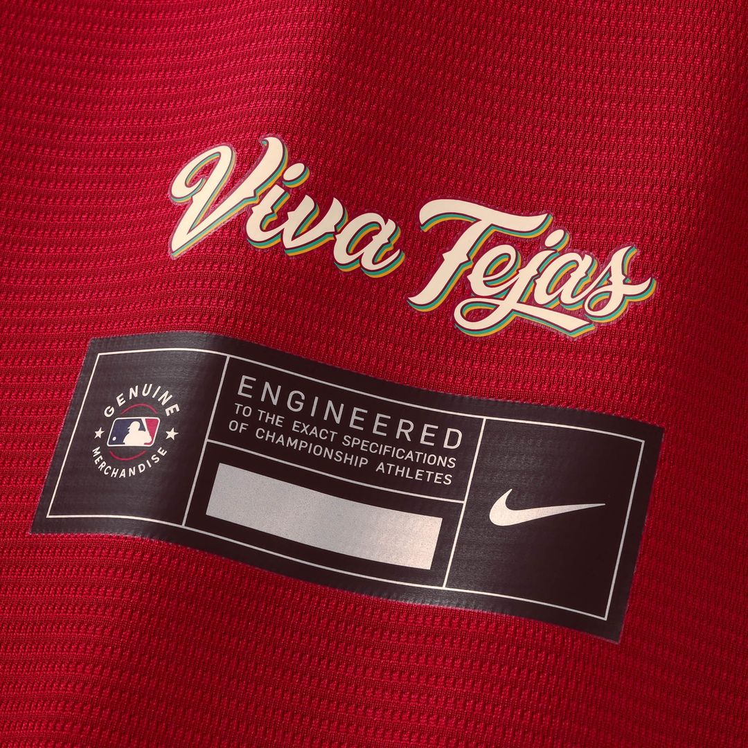 Wyatt Langford Texas Rangers 2026 City Connect Stadium Jersey - Red