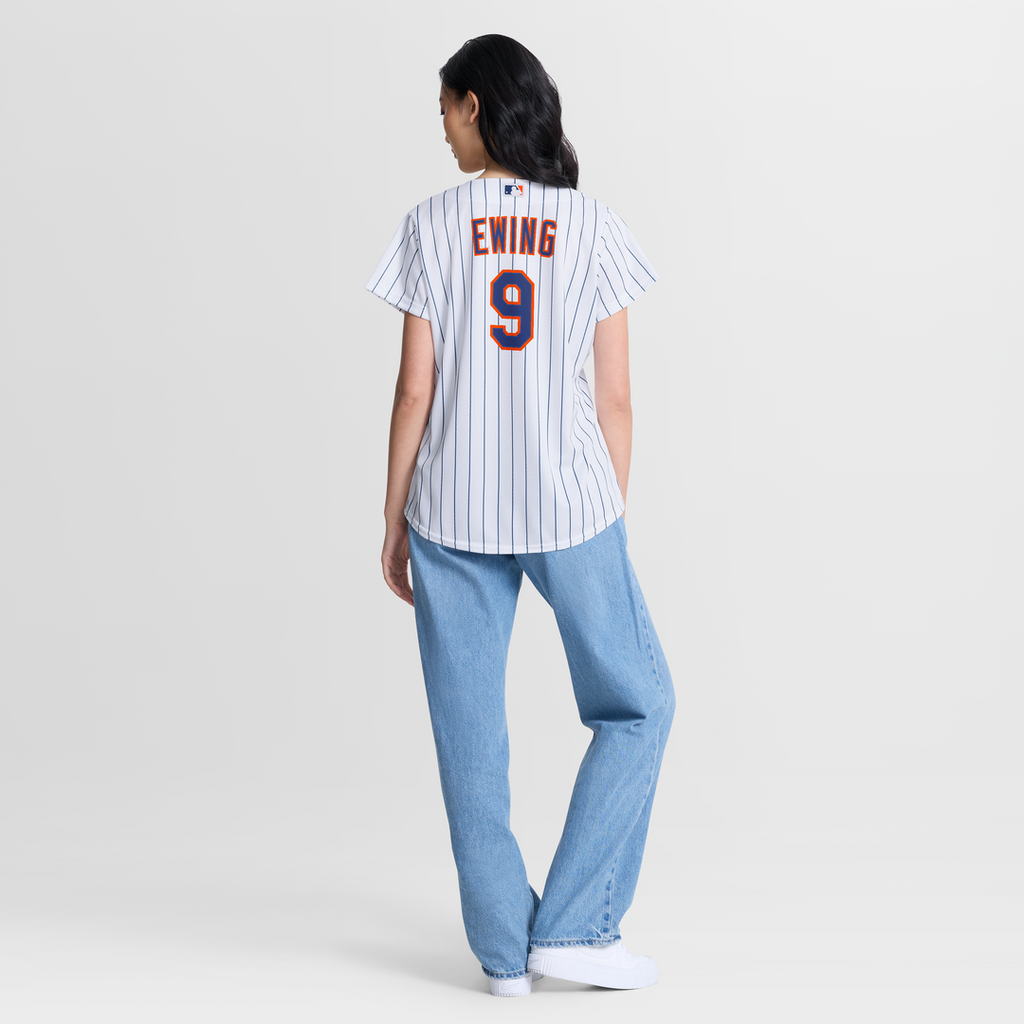AJ Ewing New York Mets Women's Home Replica Jersey - White