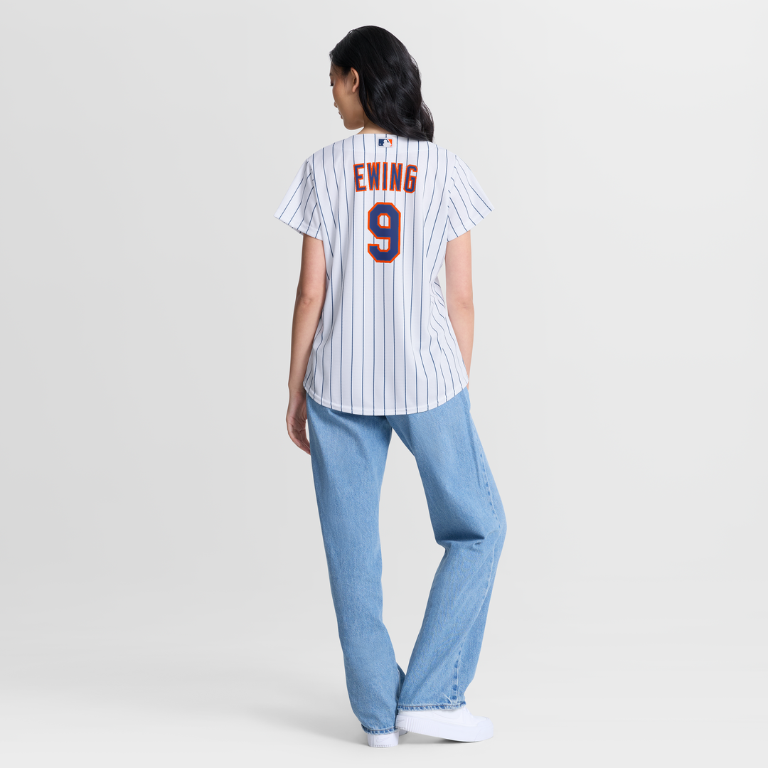 AJ Ewing New York Mets Women's Home Replica Jersey - White