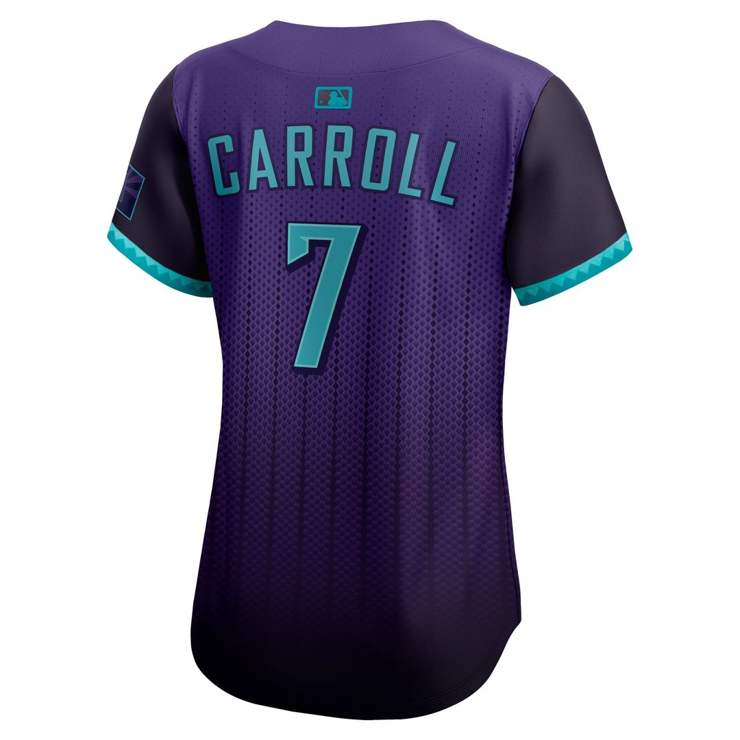 Corbin Carroll Arizona Diamondbacks Women's 2025 City Connect Limited Player Jersey - Purple