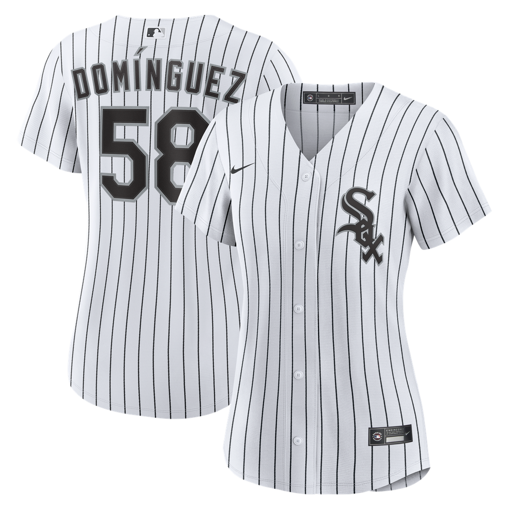 Seranthony Domínguez Chicago White Sox Women's Home Replica Jersey - White