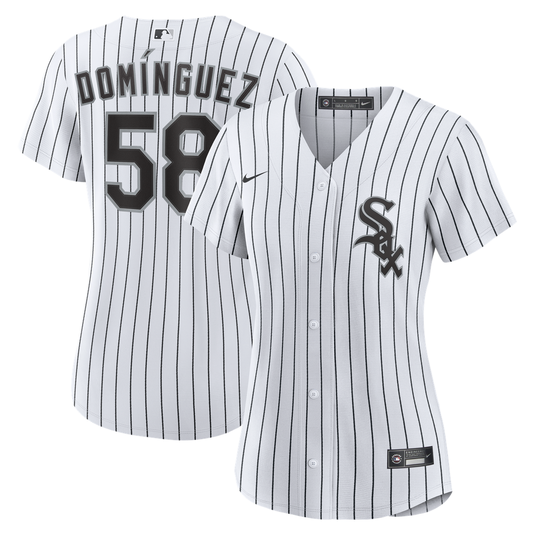 Seranthony Domínguez Chicago White Sox Women's Home Replica Jersey - White