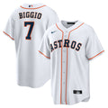Craig Biggio Houston Astros Home Retired Player Replica Jersey - White