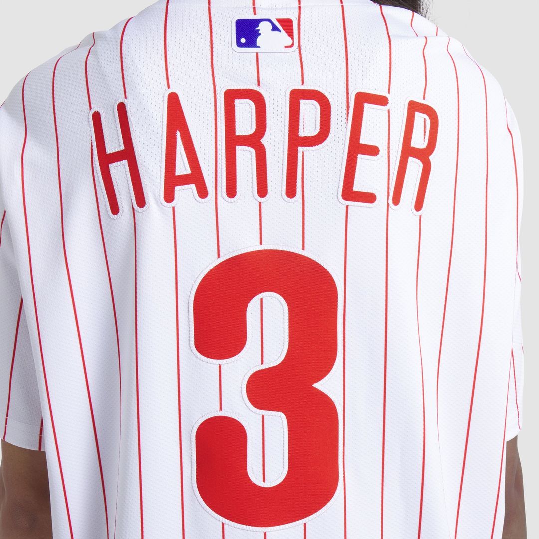 Bryce Harper Philadelphia Phillies Home Elite Jersey - White